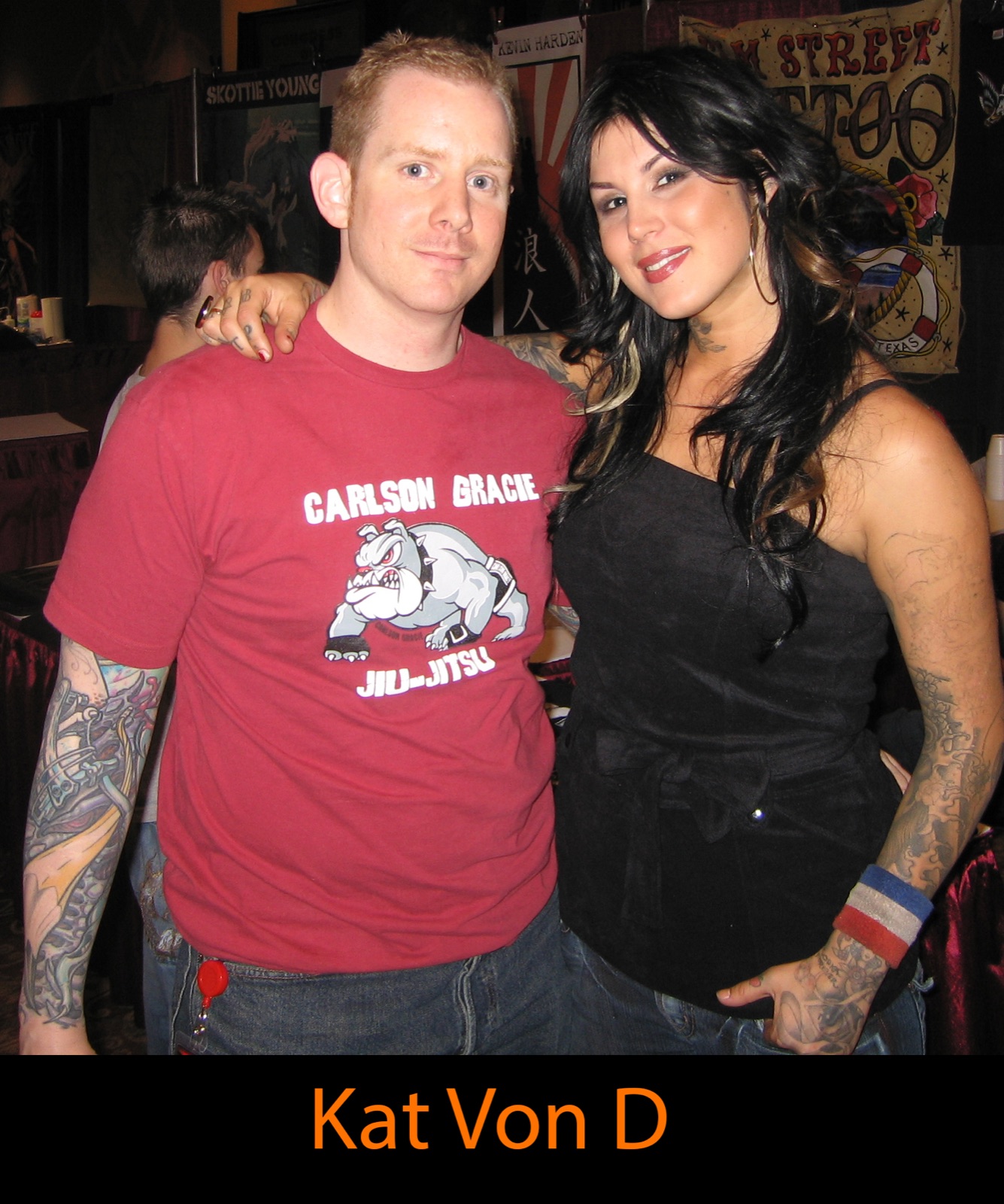 Kat Von D at Hell City — AK Tattoo memories