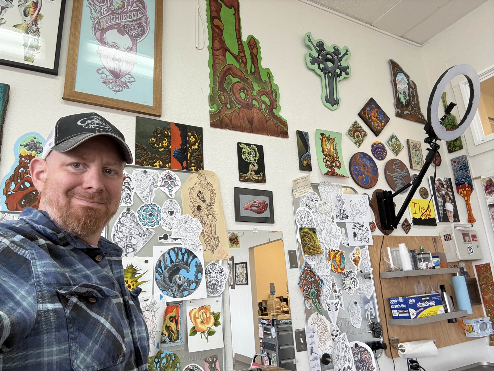 Kevin Harden at AK Tattoo Anchorage Alaska