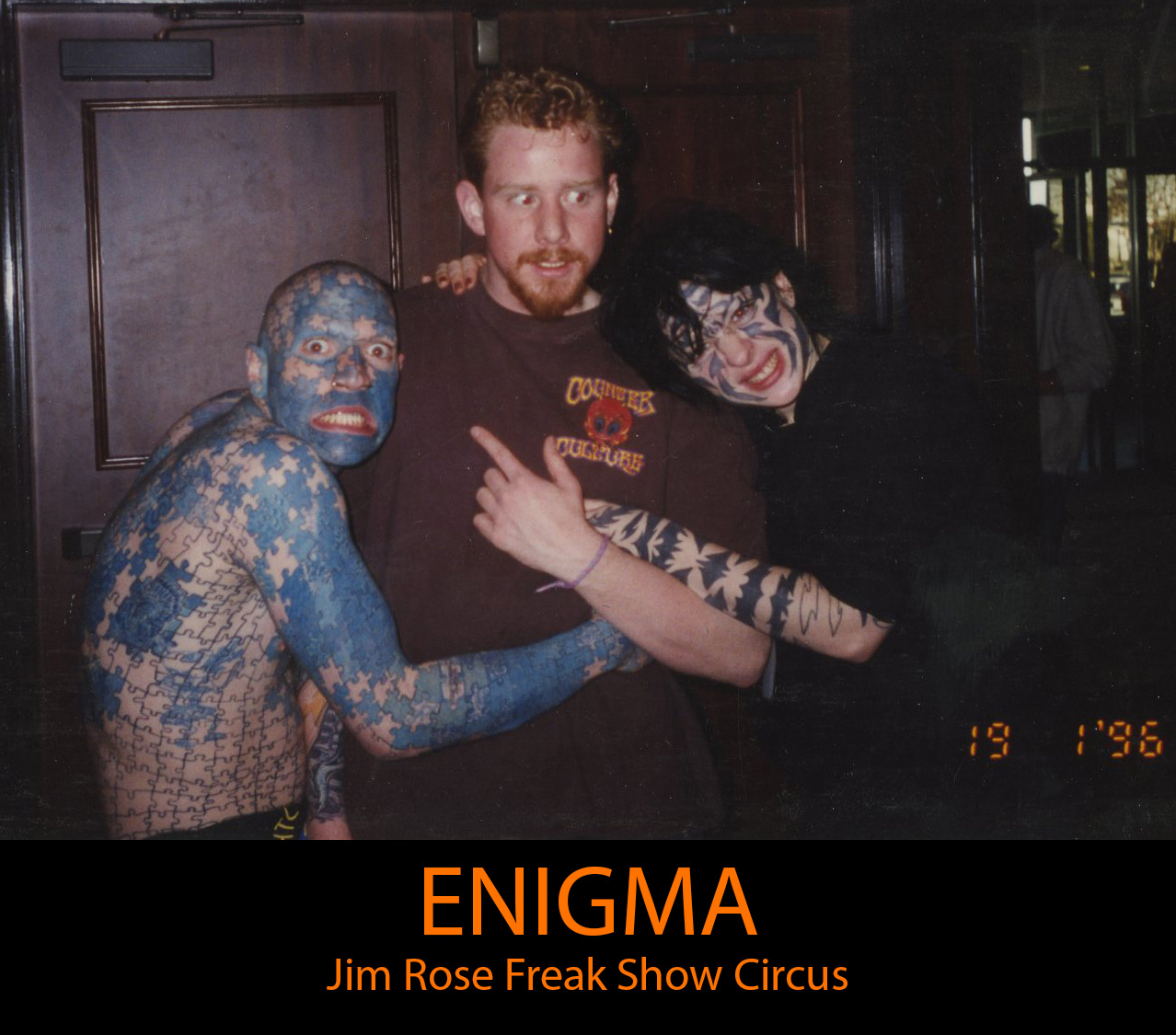 Kevin with cat Enigma